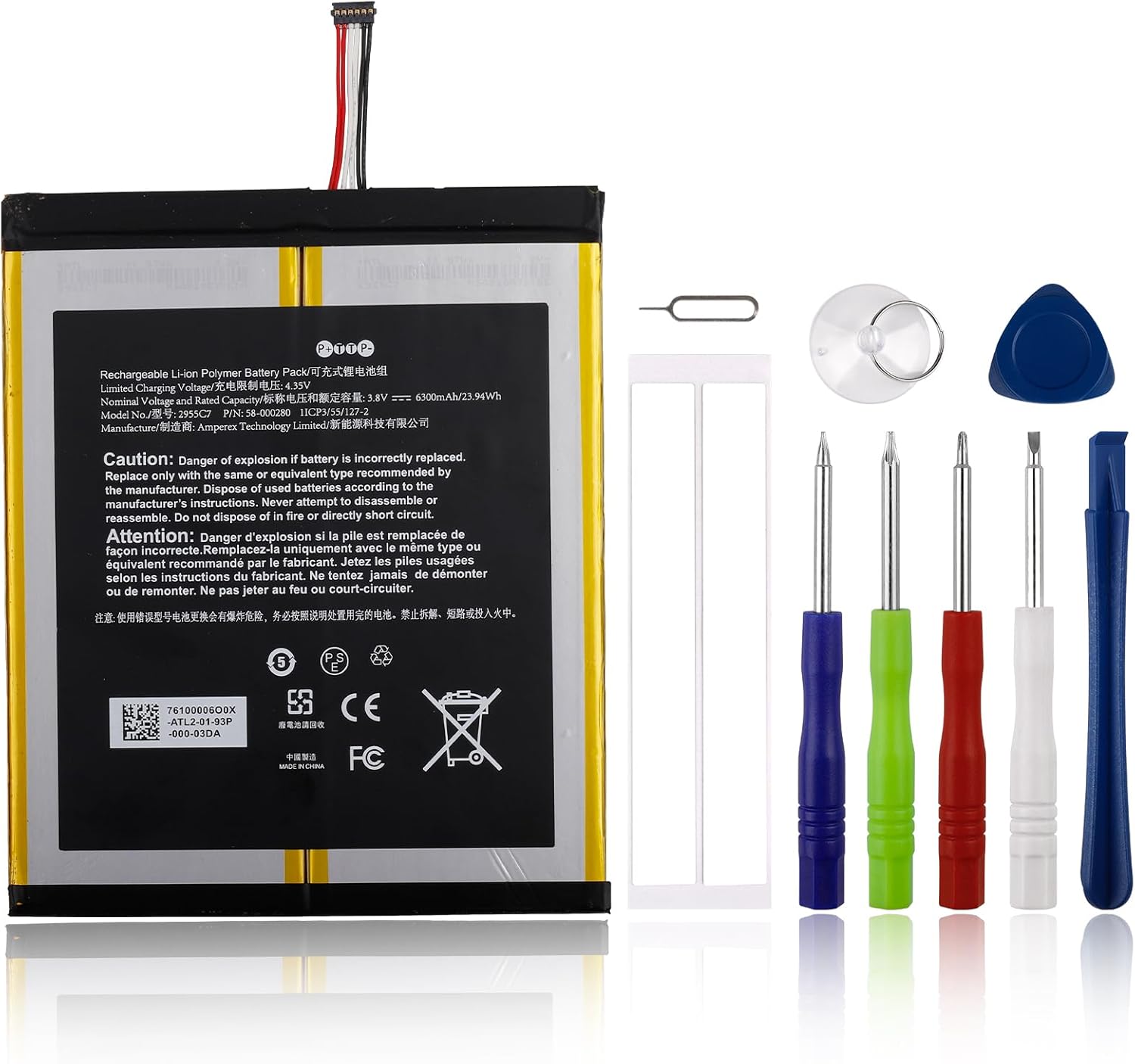 SwarKing [Nueva] Batería De Repuesto Compatible Con BN4A