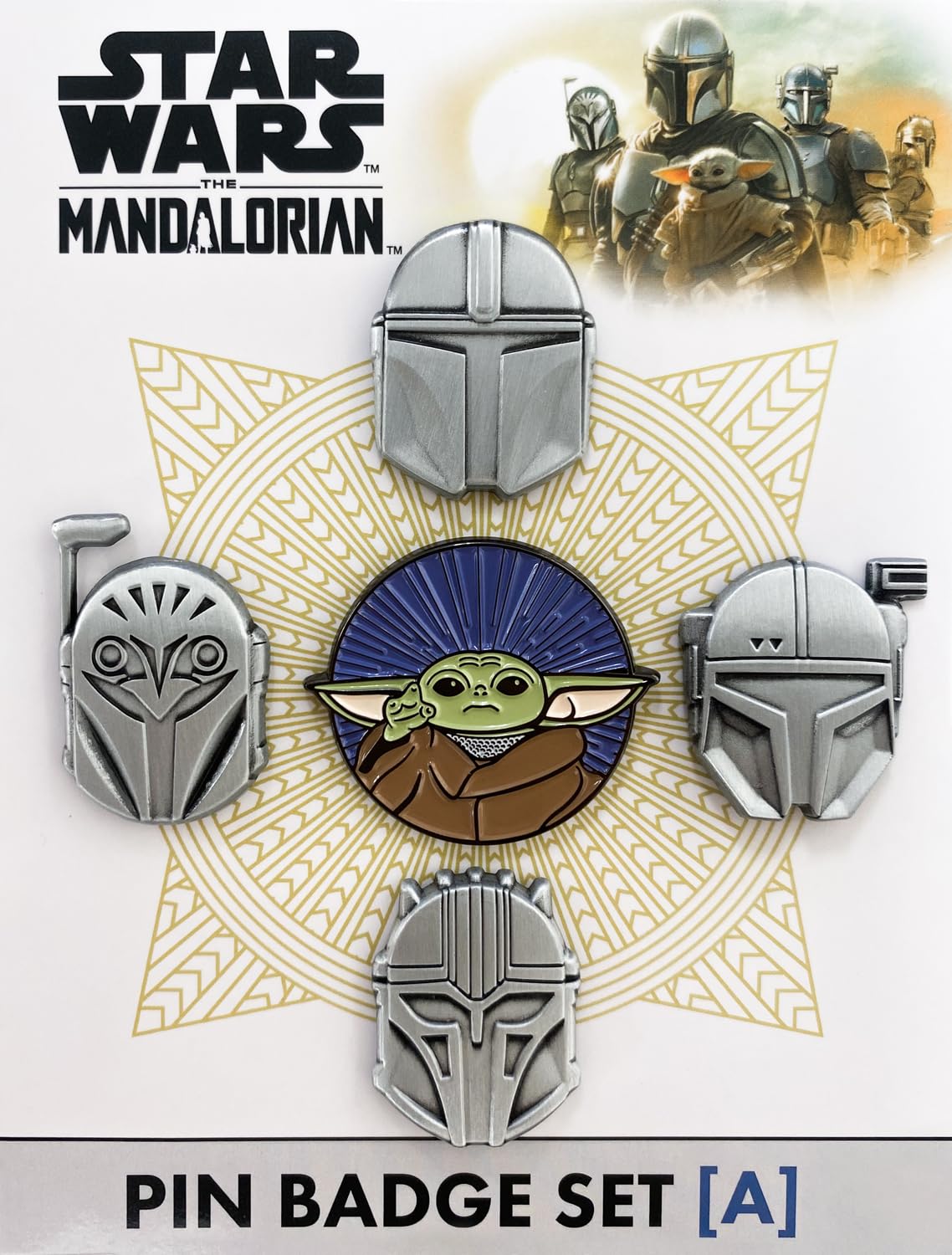 Amazon.co.jp: STAR WARS マンダロリアン ピンバッジセットA IBA329