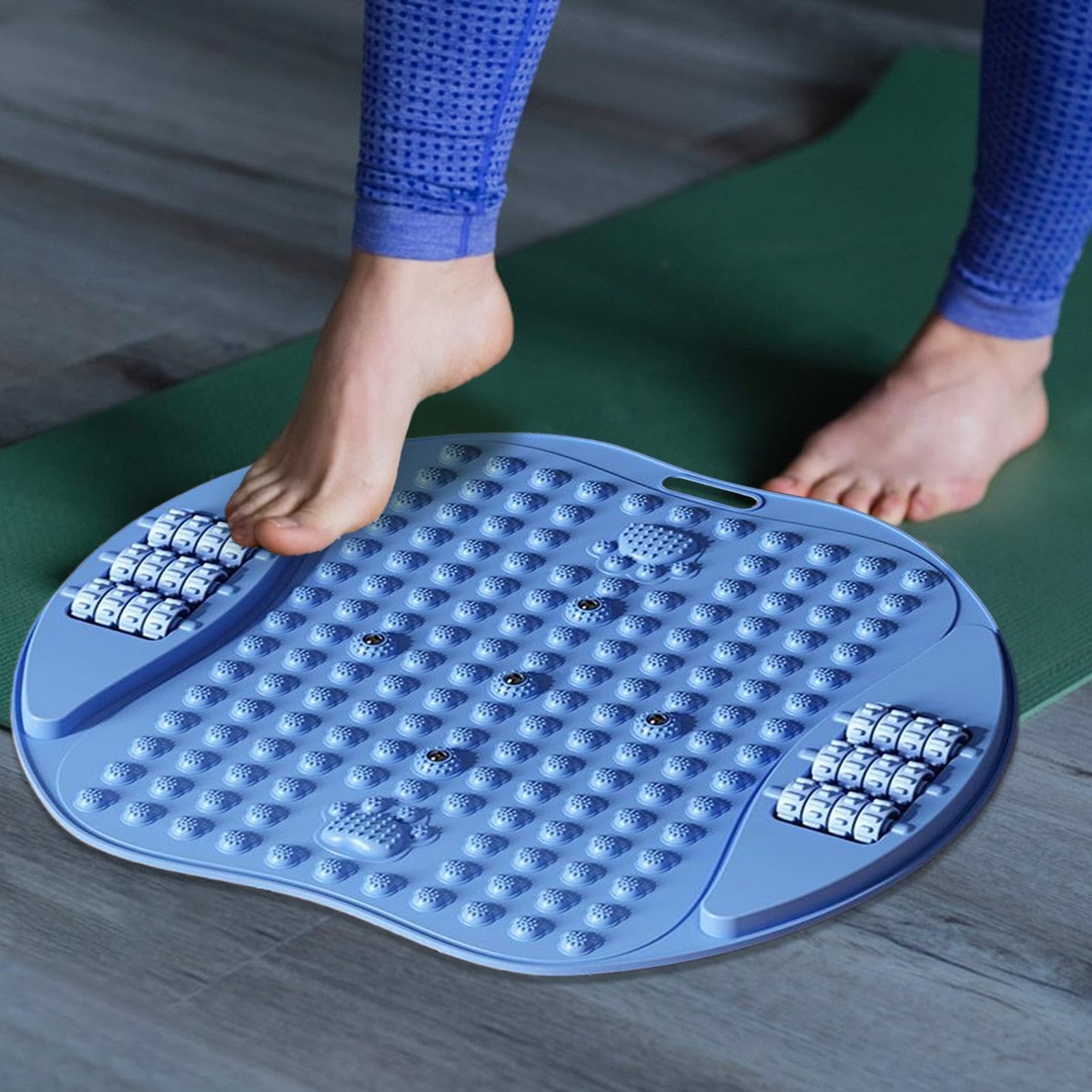 Fußdruckmatte Massagekissen Mit Fußstimulator | Rutschfeste Massageplatte Für Zuhause, Als Geschenk Für Paare, & Kollegen