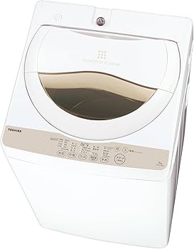 Amazon.co.jp: 東芝 全自動洗濯機 5kg グランホワイト AW-5G3(W