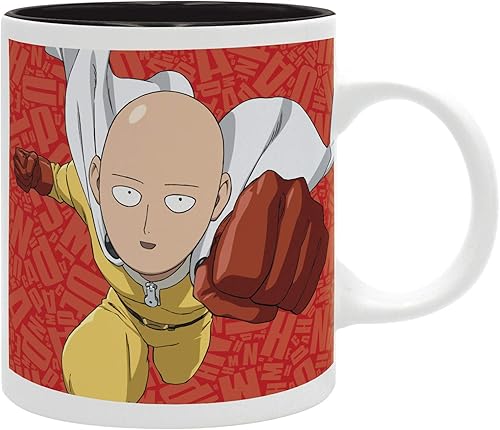 ABYstyle - One Punch Man - Taza - 10.8 fl oz - Saitama & S Class Heroes