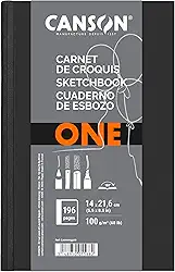 Sketchbook A5 100g/m², Canson, ArTBook One, 98 Folhas