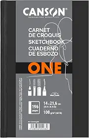 Sketchbook A5 100g/m², Canson, ArTBook One, 98 Folhas