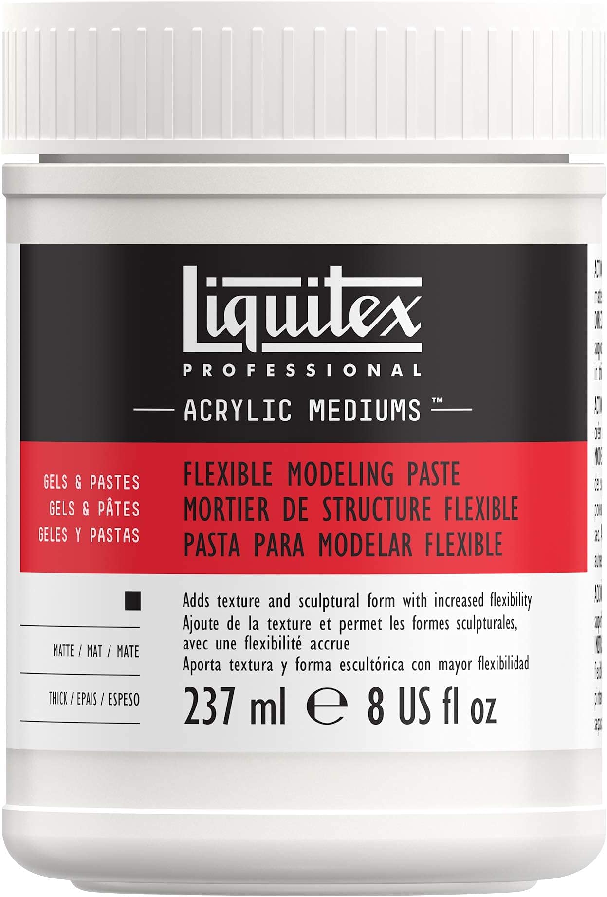 Liquitex Professional Flexible Modeling Paste Medium, 8-oz