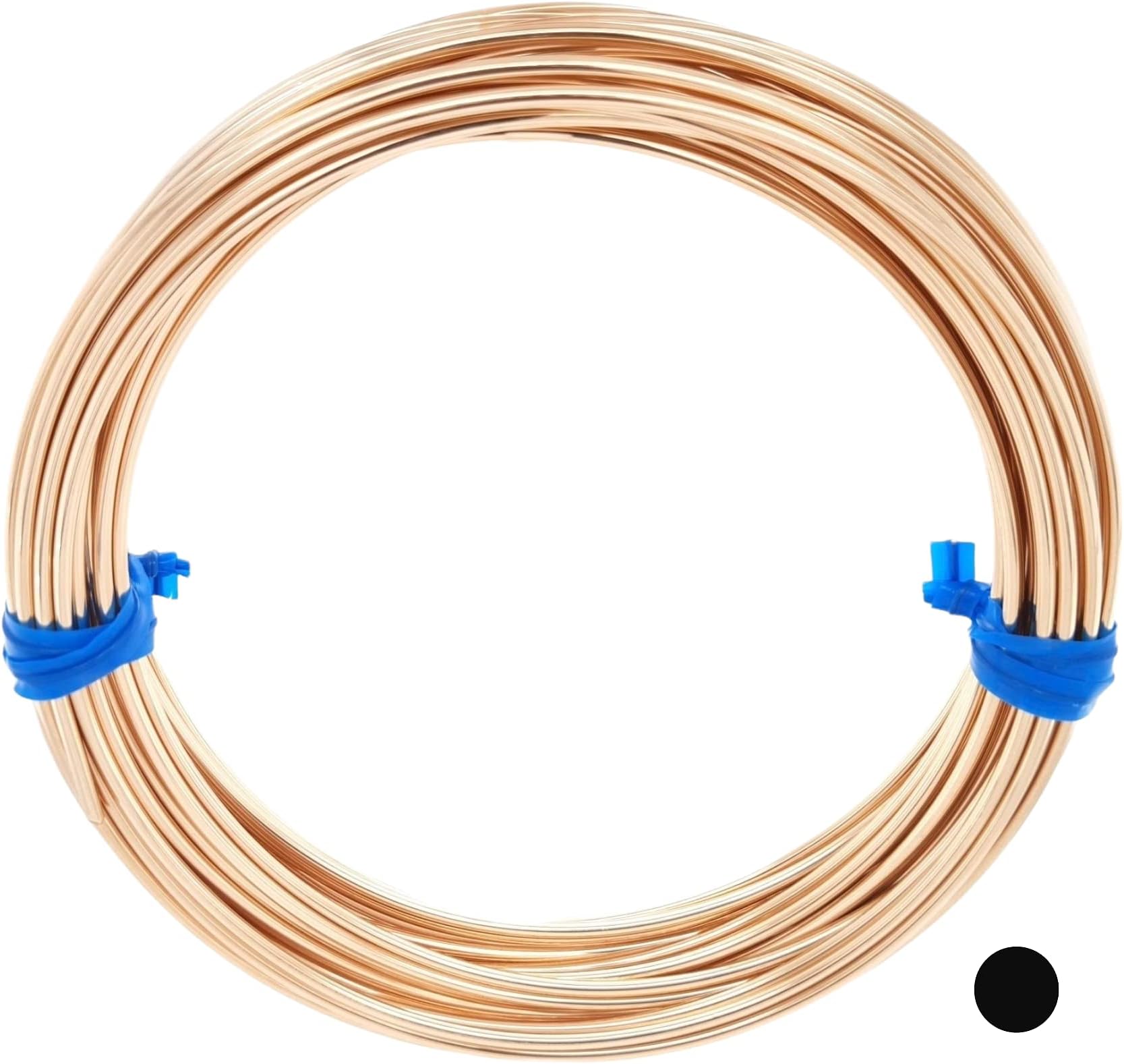20 Gauge, 14/20 Yellow Gold Filled Wire Half Hard Round 14K Gold Filled Made in USA - 1 Ounce (19FT) by CRAFT WIRE