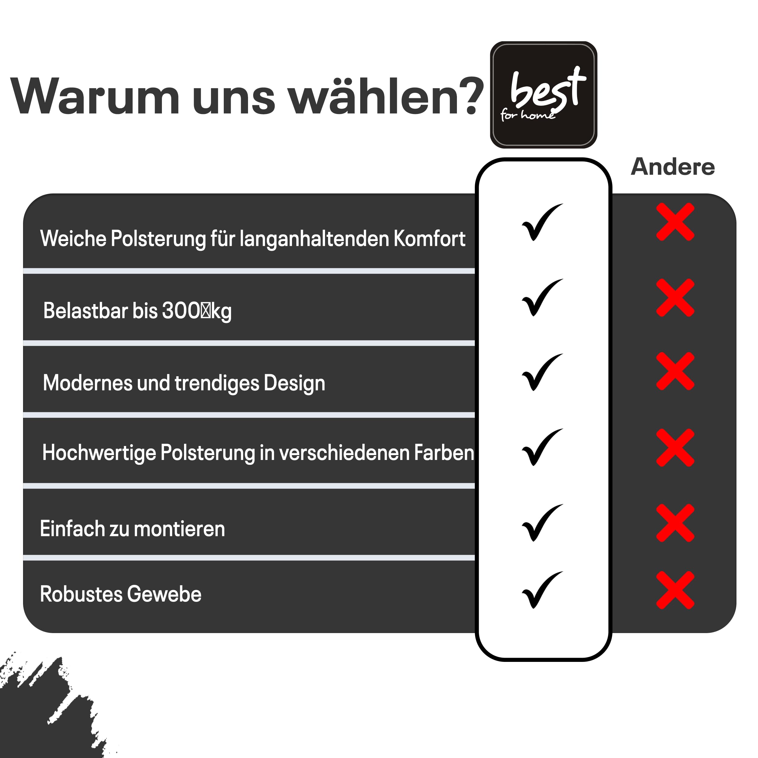 4myBaby GmbH Taburete (Anthracite)