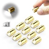 10 pcs Miniature Led Lights,Tiny Lights for Hand Craft/DIY,Miniature Lights Battery Powered, Dollhouse Light,Mini Lights for Toy Brick Building Blocks- 10 Pack (Coolwhite)