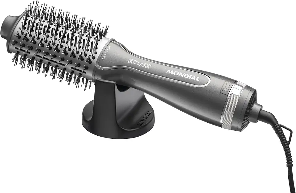 MONDIAL Escova Secadora Space Shine, Grafite, 1300W, Bivolt - ES-20