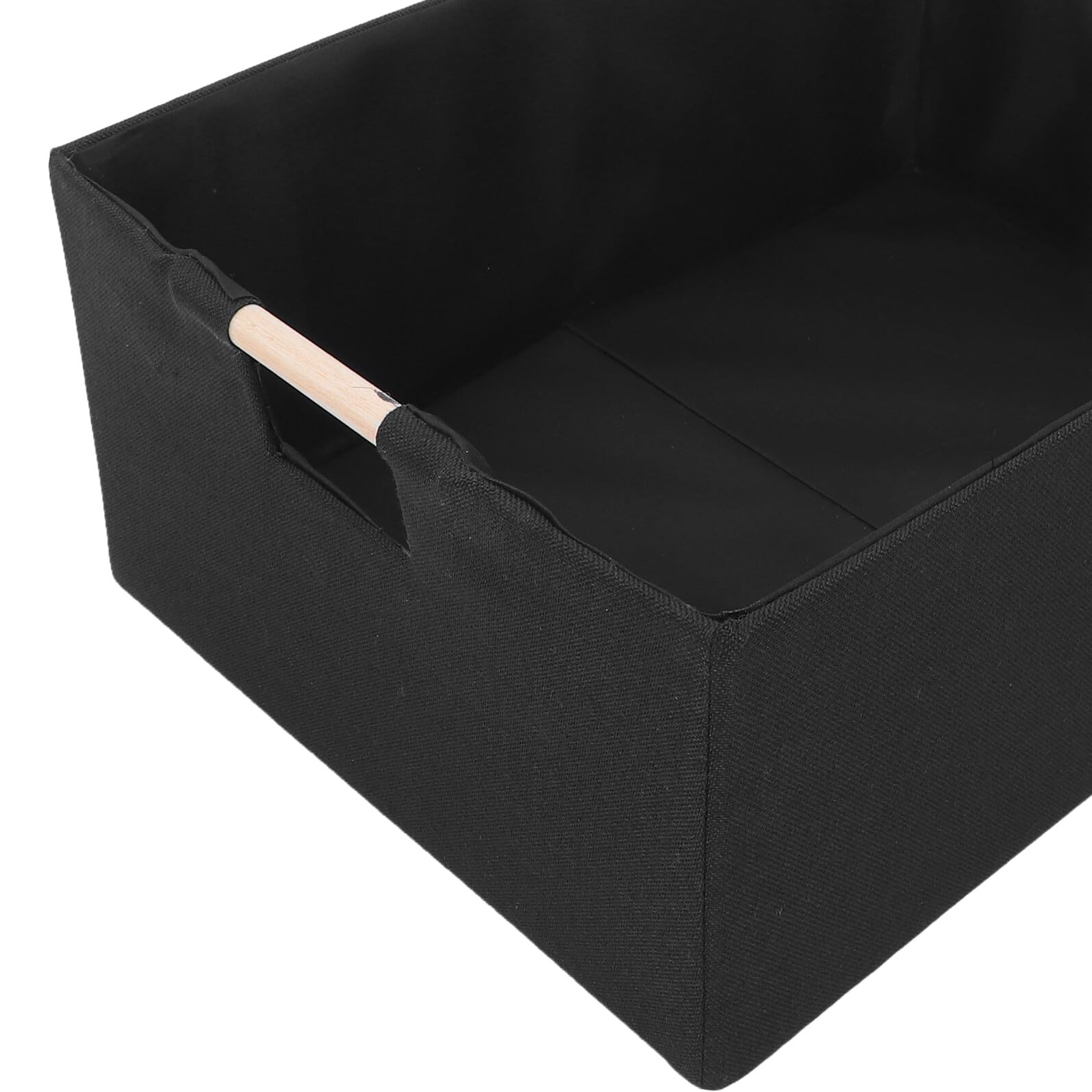 Ipetboom 2 Stück 2 Stück Faltbare Stoff Aufbewahrungskörbe mit Griff 42x31x17cm Rechteckige Aufbewahrungsboxen zur Organisation von Kleiderschrank Regal und Kinderzimmer