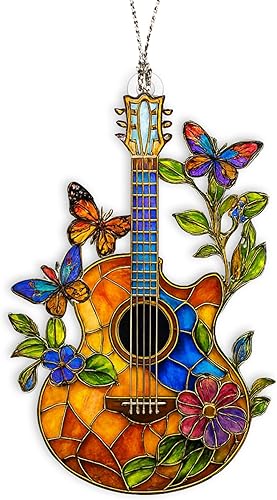 Miniatura 6 de Regalos de profesores de música para hombres y mujeres, adornos de Navidad para atrapasoles 2025 para decoraciones de Navidad, regalos de músicos