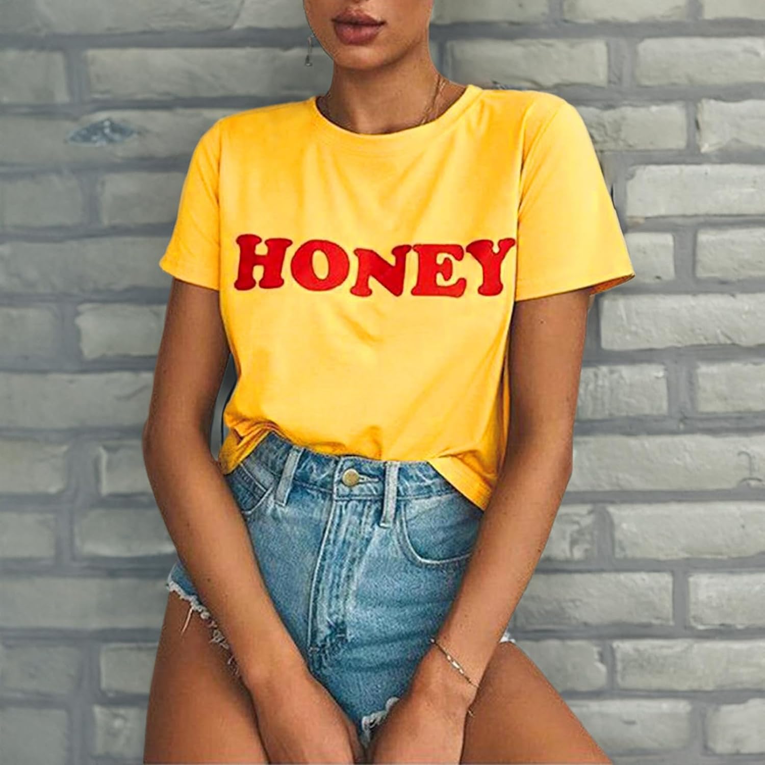 BLACKMYTH Women Graphic Funny T Shirt Cute Tops Tees - Image 4