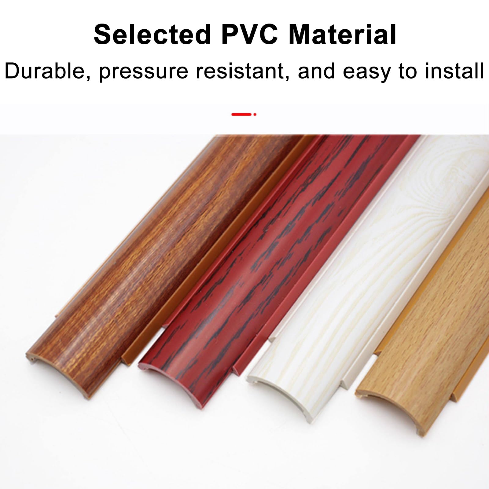 Rampa protectora de cable para pasillos, capacidad de carga de 440 libras, diseño cortable para oficinas y centros comerciales, material de goma duradero, 100 cm x 3 cm x 1,1 cm
