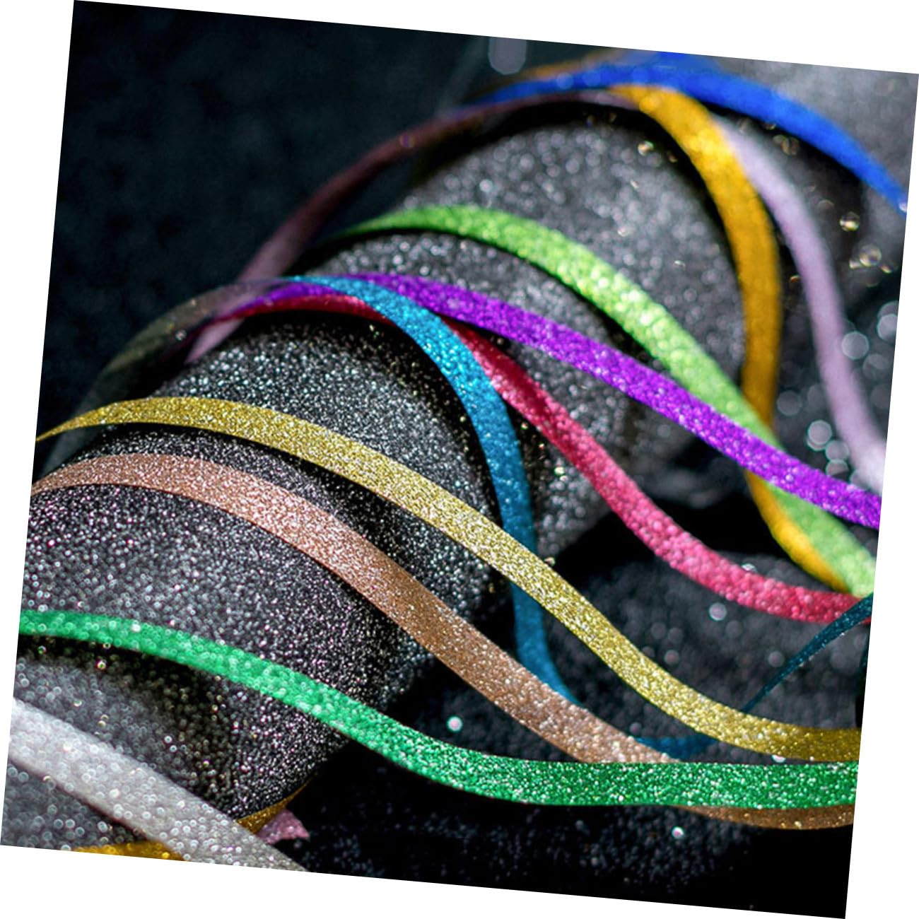 SHINEOFI 36pezzi Glitter Washi Tape Decorativo Nastro Adesivo Per Album Fotografico Scrapbooking e Pianificazione Abbellisci Oggetti e Regali Con Vivaci e Fantasie Uniche