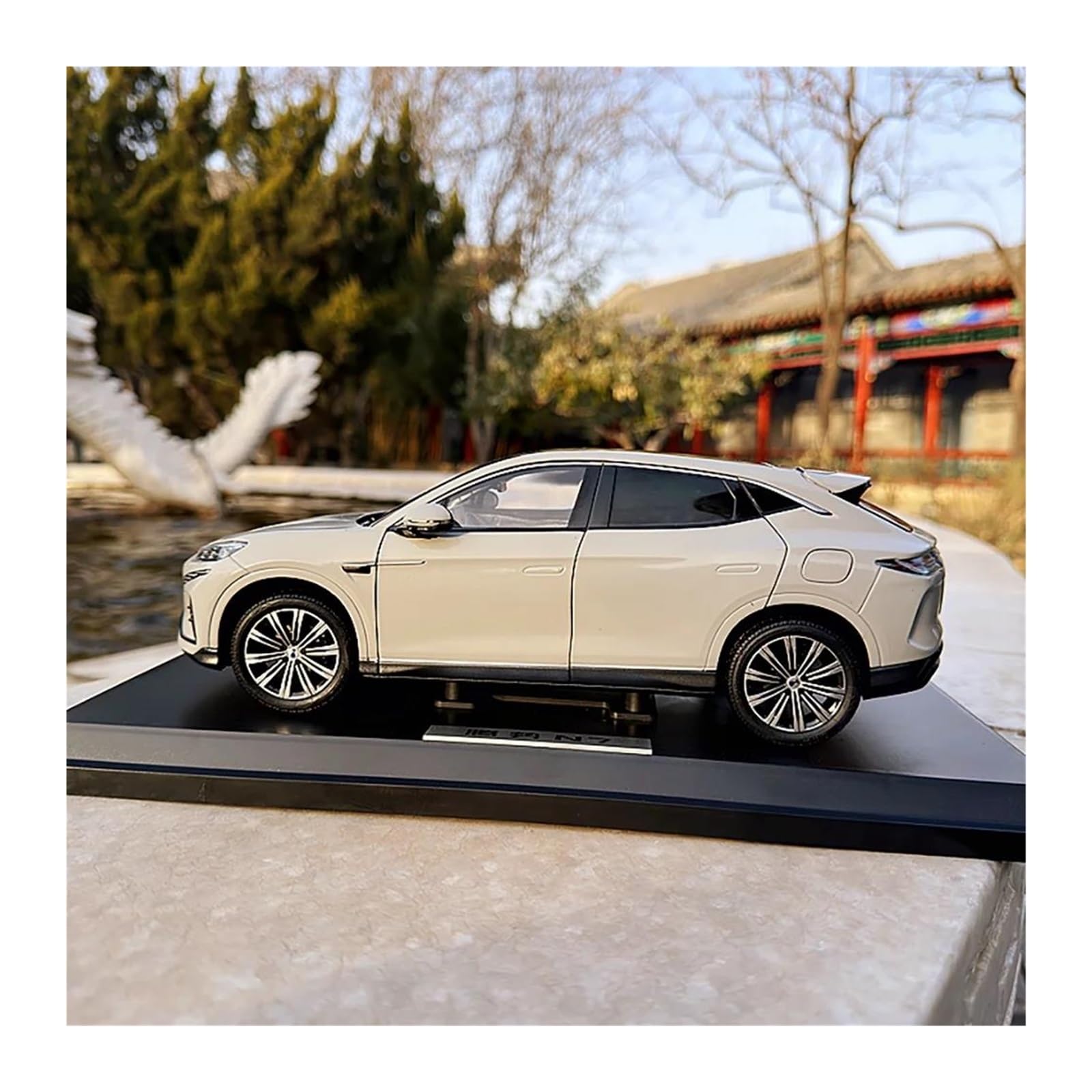 Auto In Miniatura 1 18 È Adatto Per La Collezione E L'esposizione Di Decorazioni Statiche Per Modelli Auto In Lega BYD Tengshi N7
