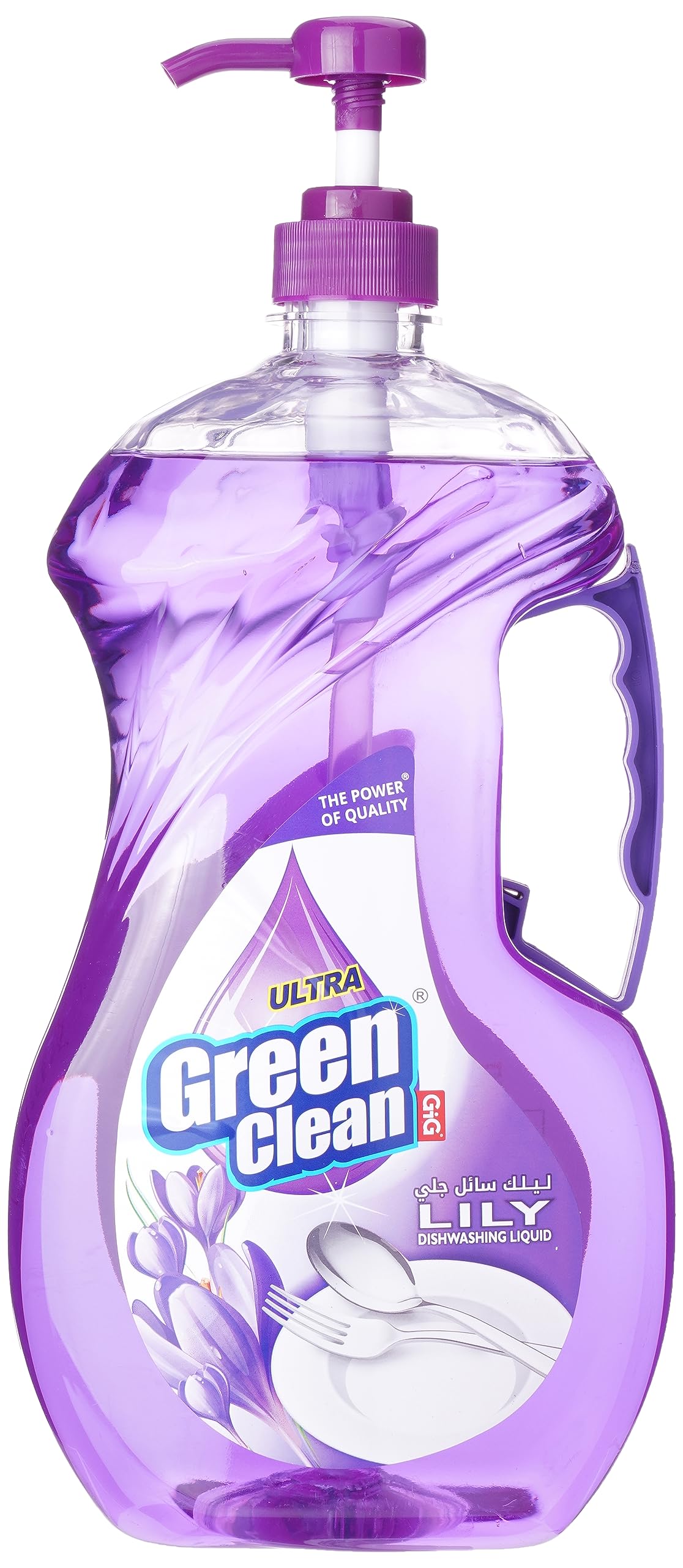 Green Clean Dish Washing Liquid Lavender 1800 Ml(Pack Of 1)
