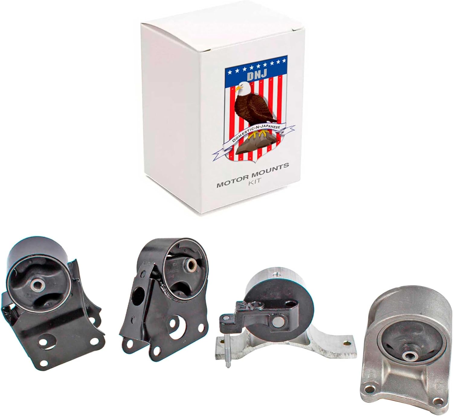DNJ MMK638 Motor Mount Kit for 2002-2006 Nissan Altima Sentra 2.5L L4 16V DOHC 2488cc