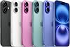 Apple iPhone 16 128GB: 5G Mobile phone with Apple Intelligence - Ultramarine + Silicone Case with MagSafe - Black