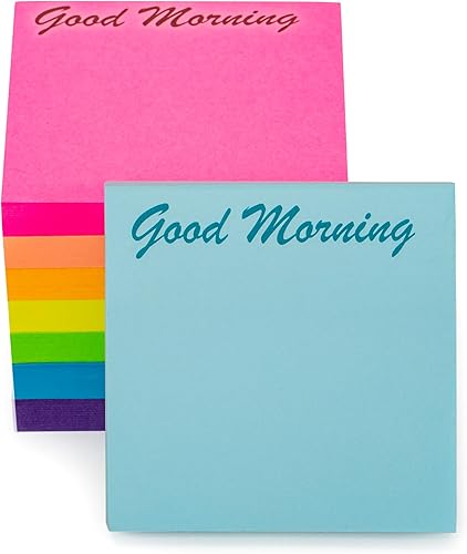 800 notas adhesivas preetiquetadas de 3 x 3 pulgadas hojas adhesivas con 100 hojas por bloc de notas adhesivas para publicación adhesiva paquete de