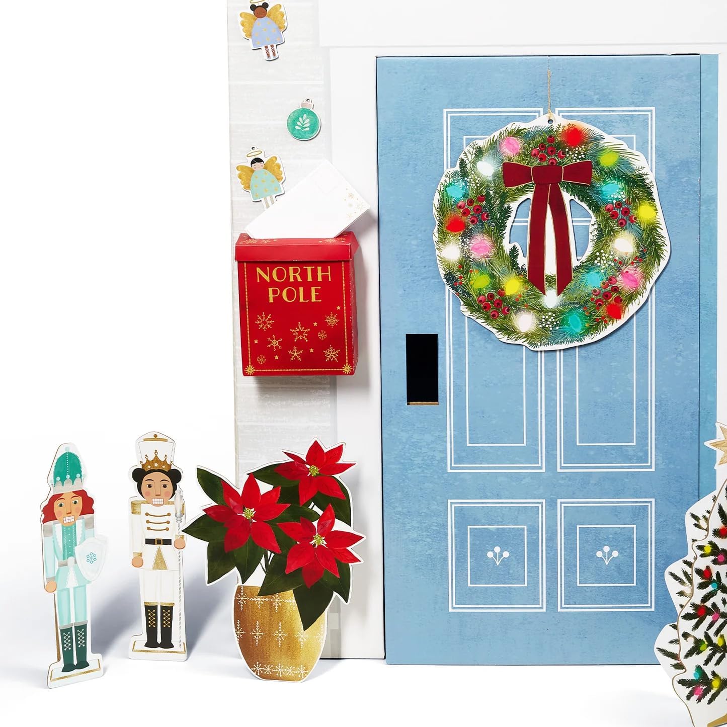 Make it Festive Christmas Decor Kit for Indoor Kids Playhouse - Playhouse Decor by Make It Cute