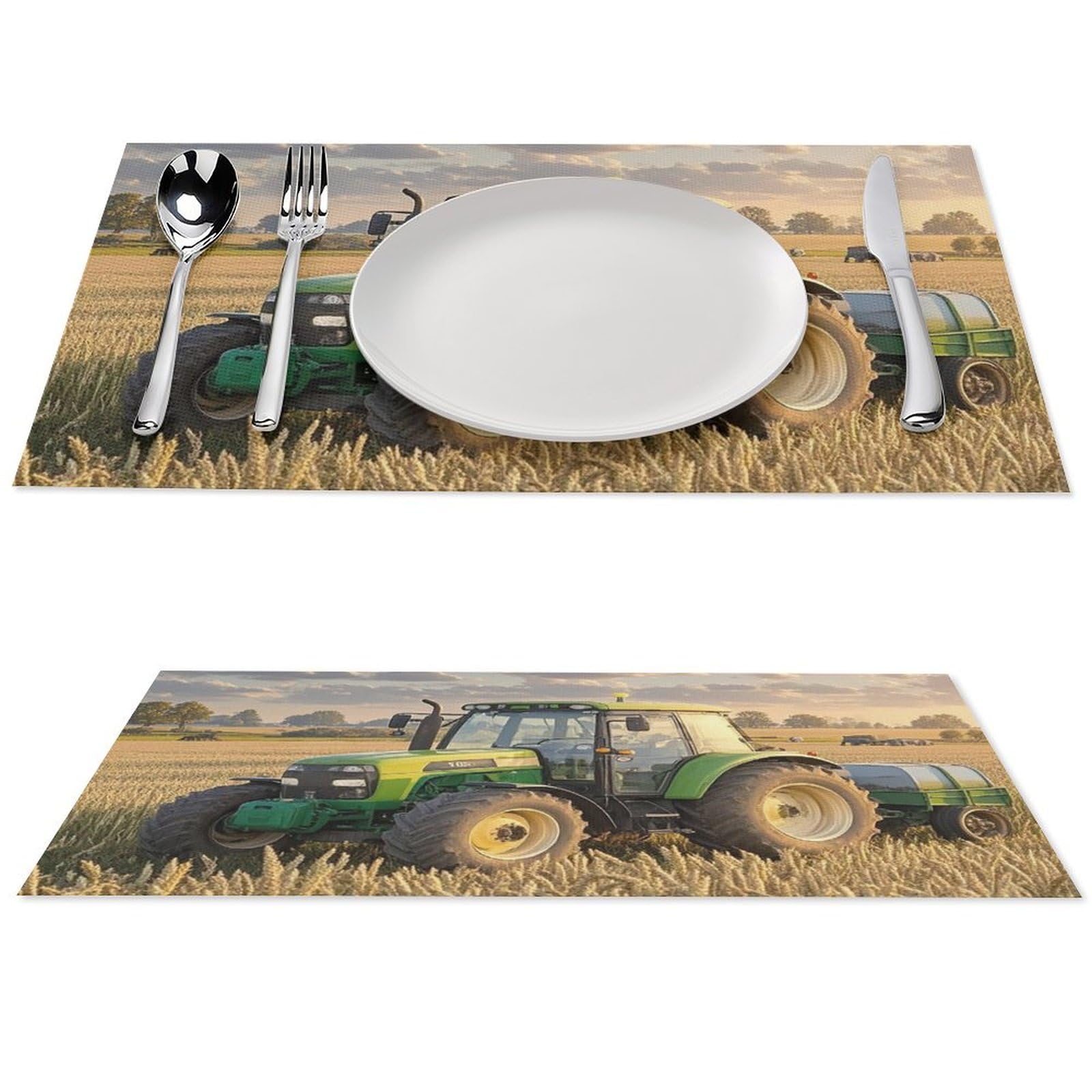 Set de table moisson de blé pour embellir vos repas de terrasse et de restaurant
