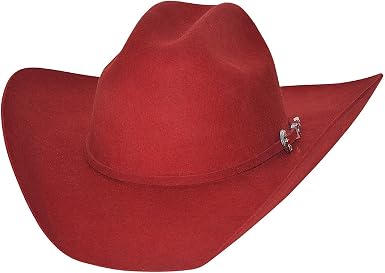 Bullhide Kingsman 4X Red Felt Cowboy 