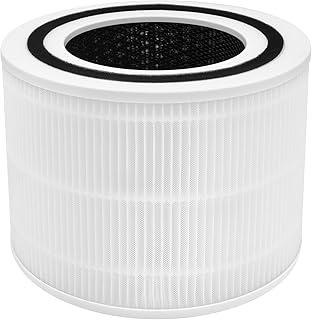 Core 300 Replacement Filter for LEVOIT Air Purifier Core 300 and Core 300S Purifier, 3-in-1 H13 True HEPA Filter Replacement, Compared to Part # Core 300-RF, Efficiency Activated Carbon, 1 Pack