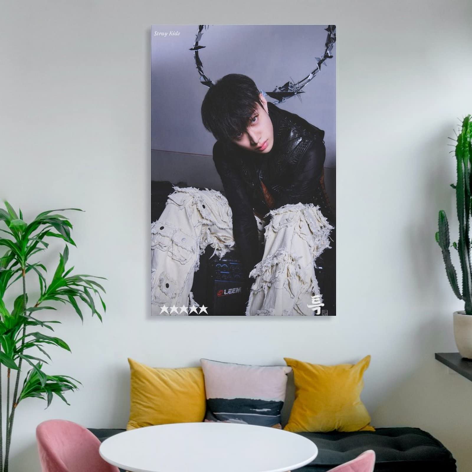 Poster Stray Kids Bang Chan Kpop 5 Star Version 5 - Art Mural Décoratif Sur Toile Pour Salon, Chambre à Coucher - 30 X 45 Cm