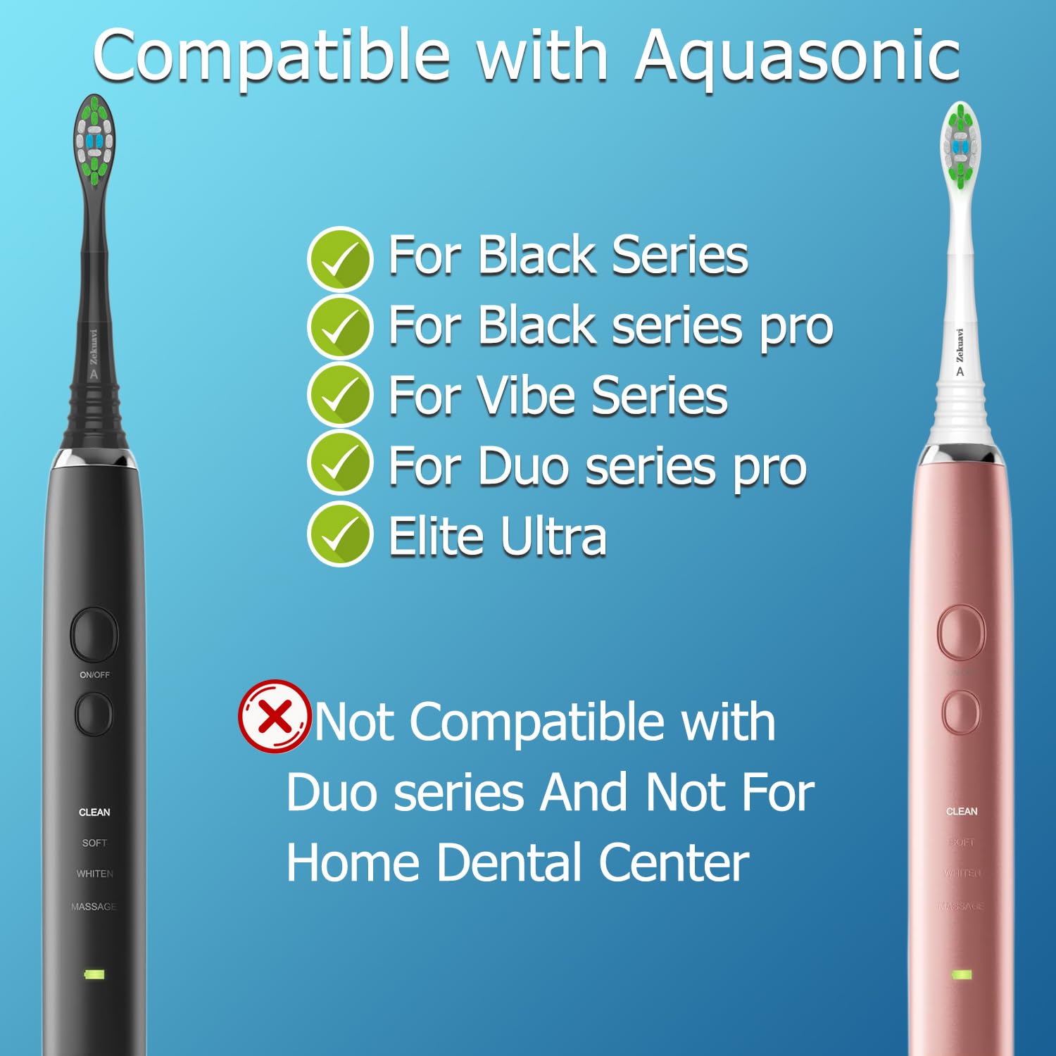 Cabezales de repuesto compatibles con cepillo de dientes eléctrico Phillips Sonicare, paquete de 16 cabezales de cepillo de dientes de repuesto para Philips Sonicare Protective Daily 4100 1100