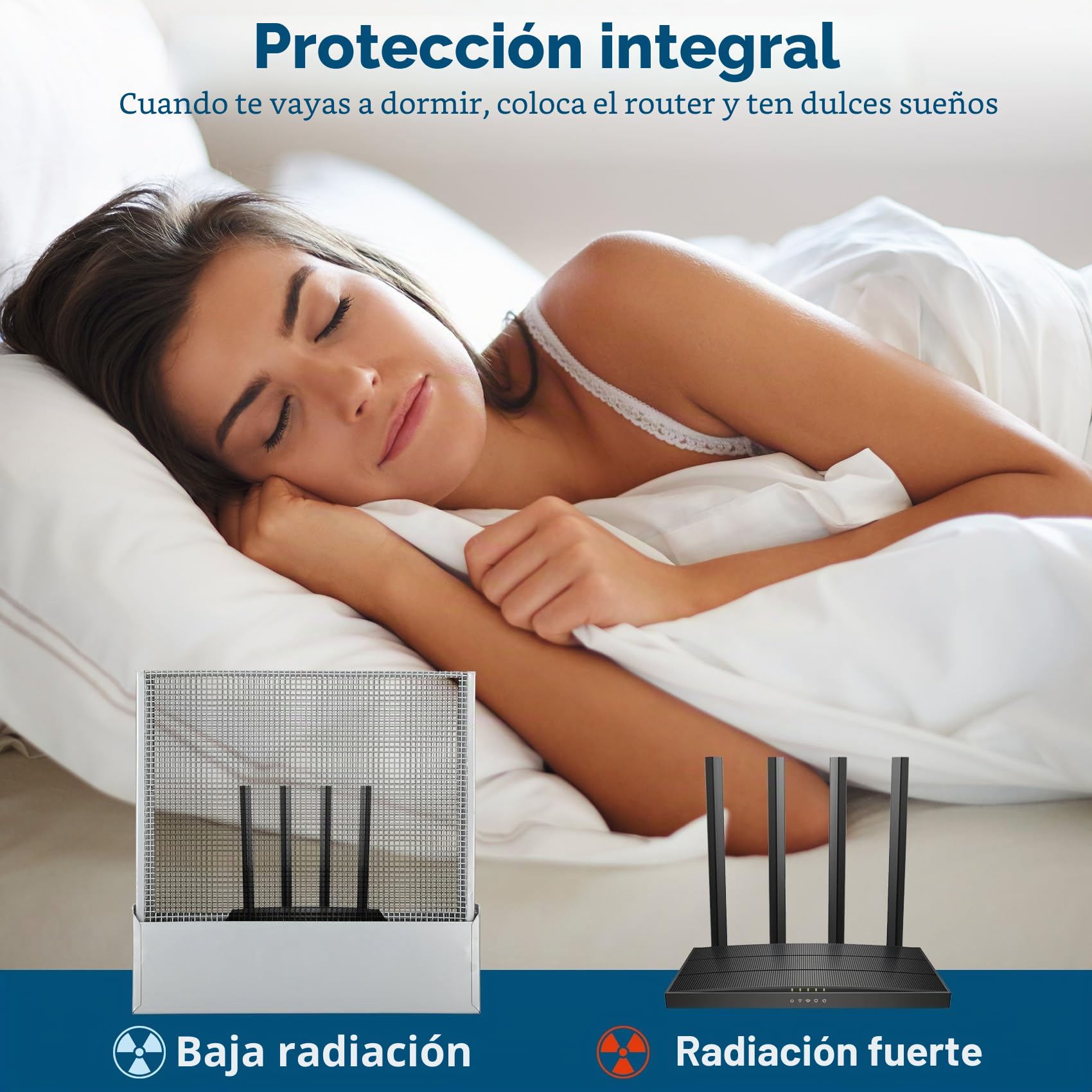 WiFi Guard EMF Faraday Cage para Router