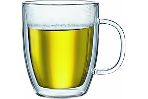 Bodum Bistro Double Wall Glass Coffee Mugs