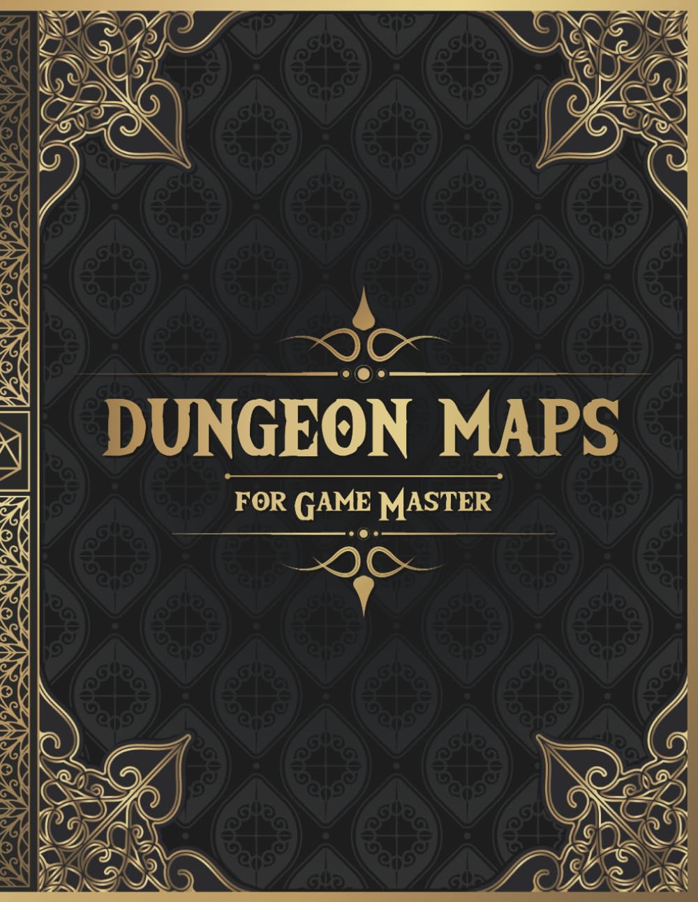 Dungeon Maps for Game Master: 50 Unique and Customizable Dungeon Maps for DnD Tabletop Role-Playing Games