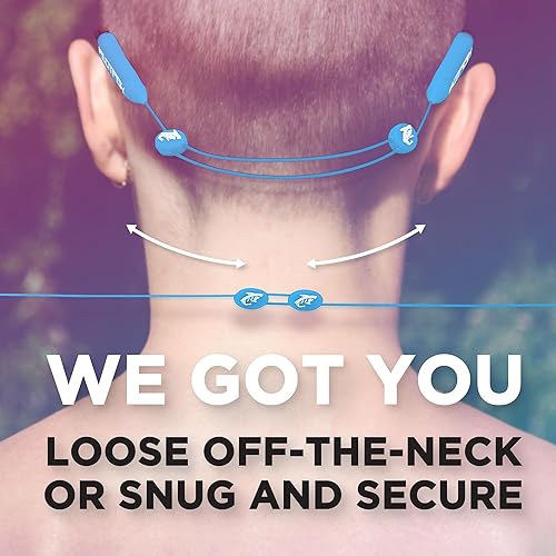 Miniatura 2 de Pilotfish Correa de cable de retención de gafas ajustable sin cola gafas de sol, gafas, gafas, Azul