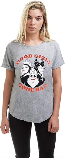Disney Good Girls Gone Bad Villians Camiseta para Mujer
