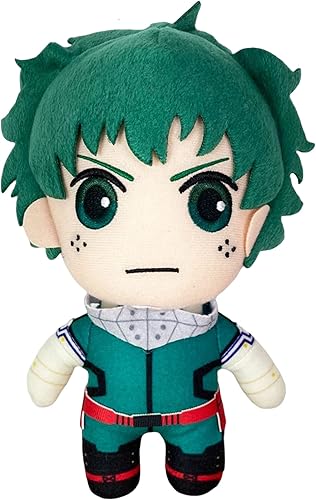 Great Eastern Entertainment My Hero Academia S3 - Deku Serious Face Plush 8" H