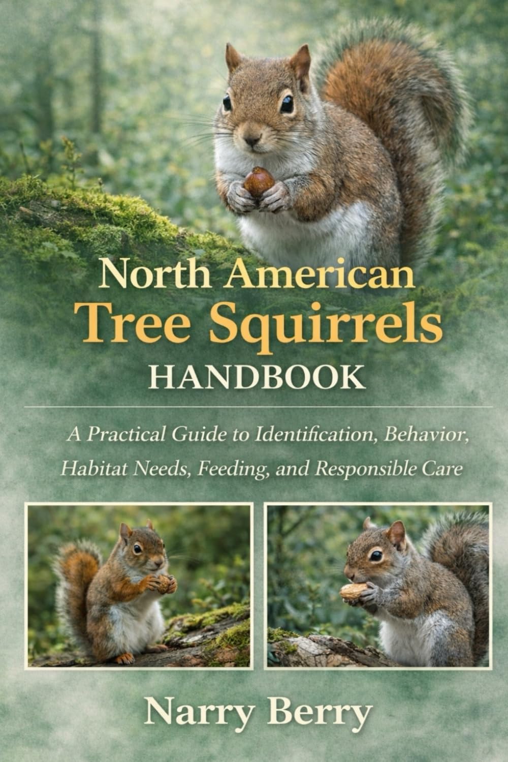 NORTH AMERICAN TREE SQUIRRELS HANDBOOK: A Practical Guide to Identification, Behavior, Habitat Needs, Feeding, and Responsible Care
