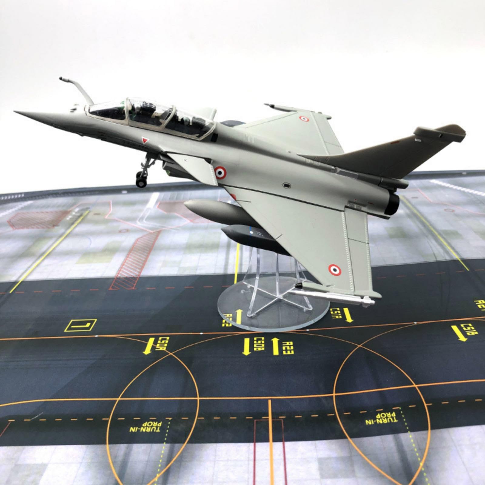Amazon.co.jp: 1/72スケールフランス空軍ラファールB戦闘機モデルハイ