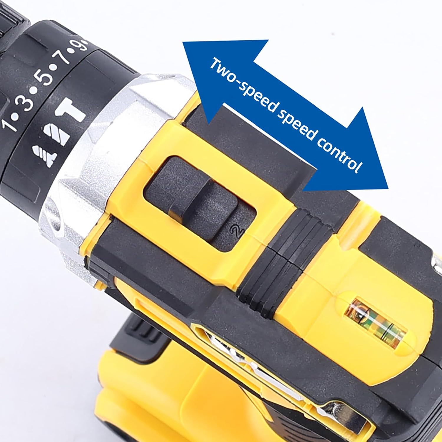 YUPEIUKLI 電動ハンマードリル 65Nm ブラシレスモーター コードレス 電動ドライバー 電動工具 バッテリー コードレス