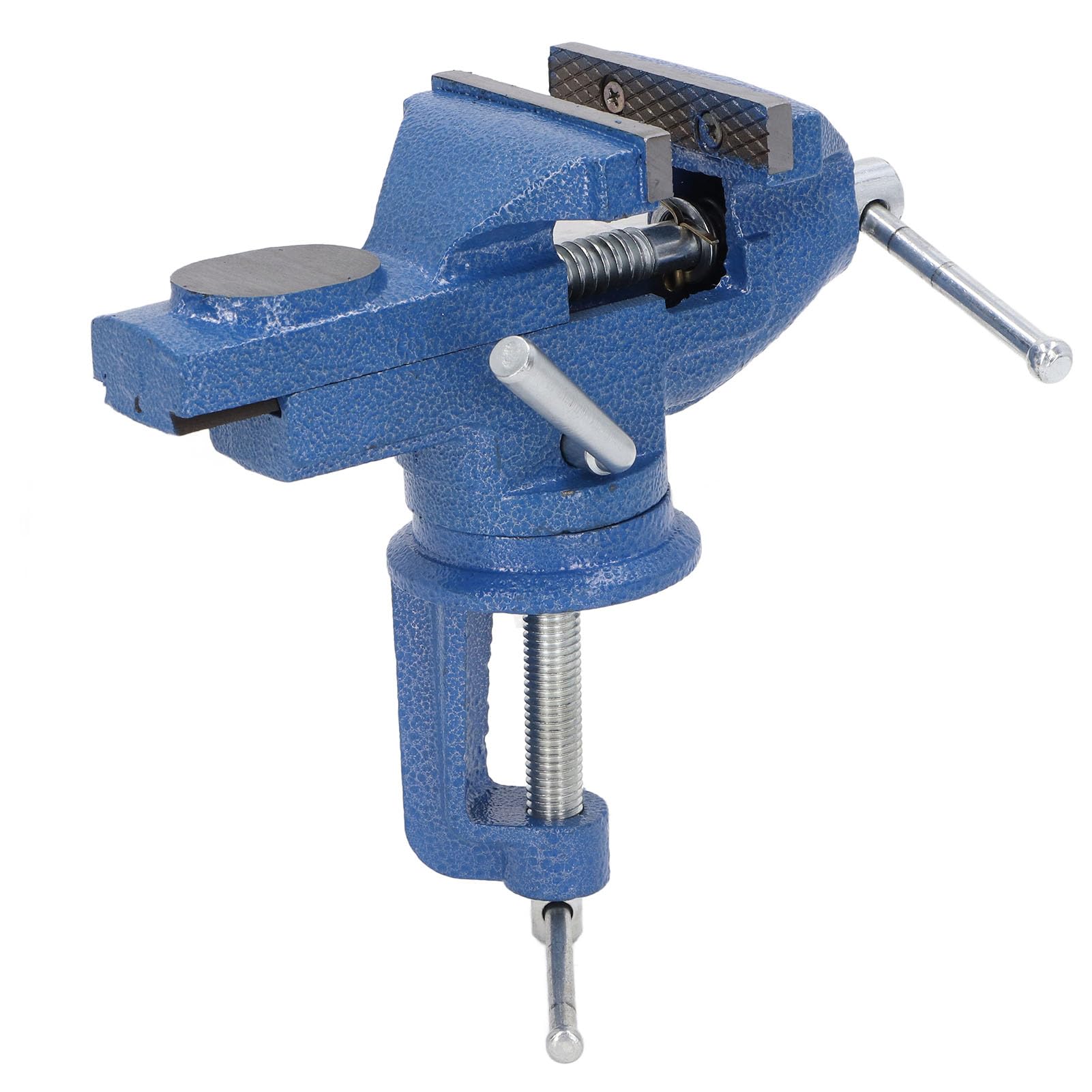 Mini Morsetto da Tavolo, Morsa da Banco Universale Piccola, Morsetto da Banco Portatile da 2 3 4 Pollici, Morsetto Multifunzionale a 360° su Morsa da Tavolo per Lavorazione del