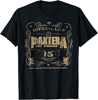 Pantera Official 101 Proof T-Shirt