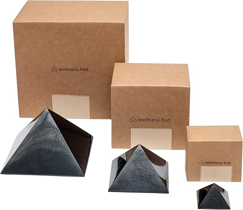 Pirámide de Shungite pulida, protecciĂłn EMF y chakra de raĂz de tierra, ideal para meditaciĂłn, yoga y ayurveda (3.9in (3.937in)) Pirámide de Shungite pulida, protecciĂłn EMF y chakra de raĂz de tierra, ideal para meditaciĂłn, yoga y ayurveda (3.9in (3.937in))