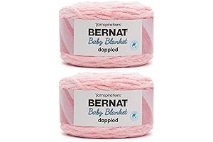 Bernat Baby Blanket Dappled Cake Ever After Yarn, 2-Pack