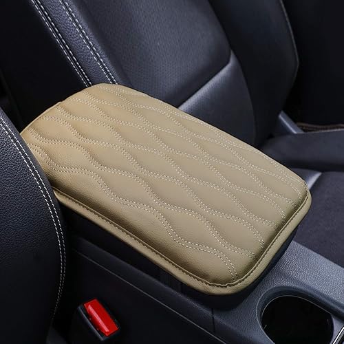 Seven Sparta - Funda universal para consola central para la mayoría de vehículos, SUV, camiones, coches, fundas impermeables para reposa brazos,