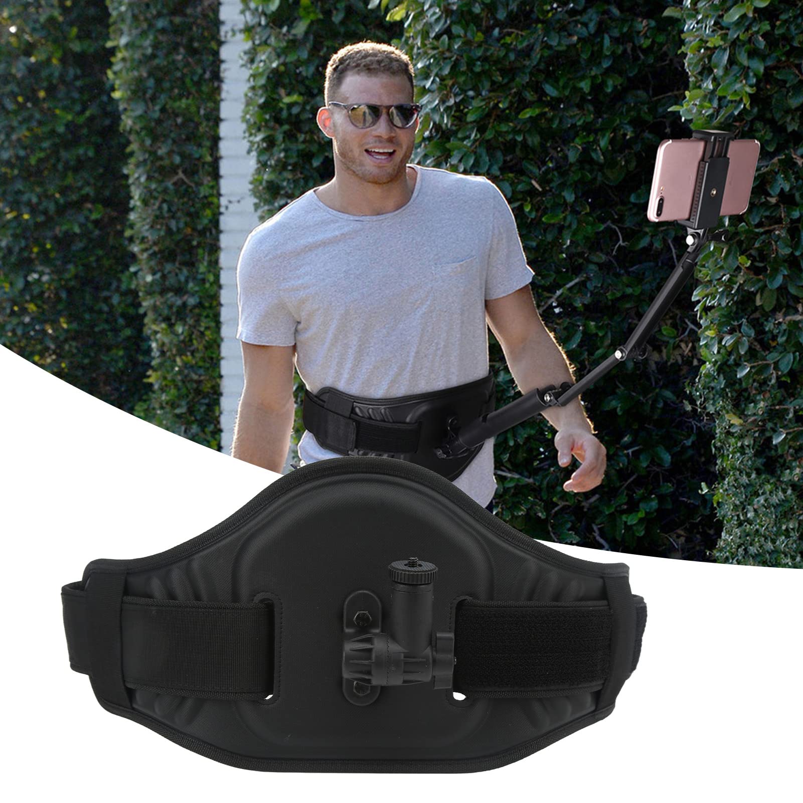 Camera Waist Belt, Classic Style, EVA & PC Material, Suitable for Fusion, DJI OSMO Pocket, Insta360 & Other Panoramic Cameras