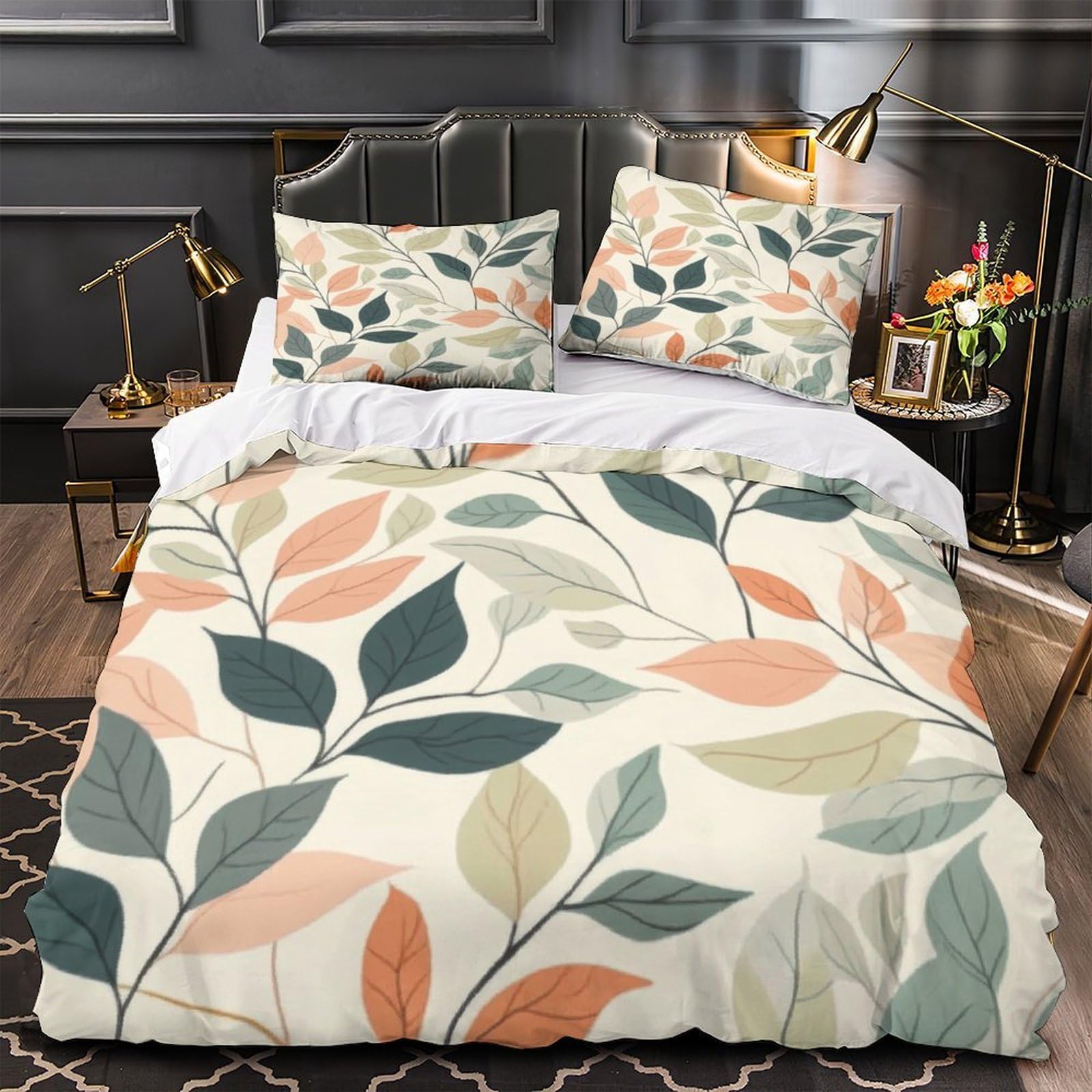 Housse de couette imprimé 3D ultra douce en microfibre premium