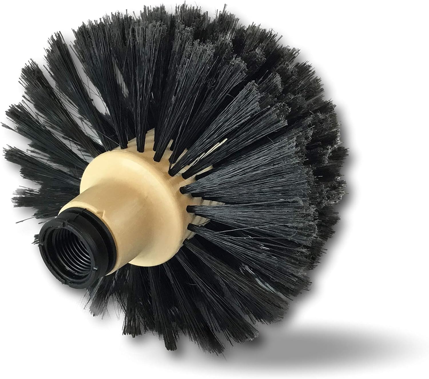 Tête de Loup Brosse Boule Ø 180 mm à Douille Vissante pour Nettoyage Poussière Toiles d'Araignées Plafonds Coins
