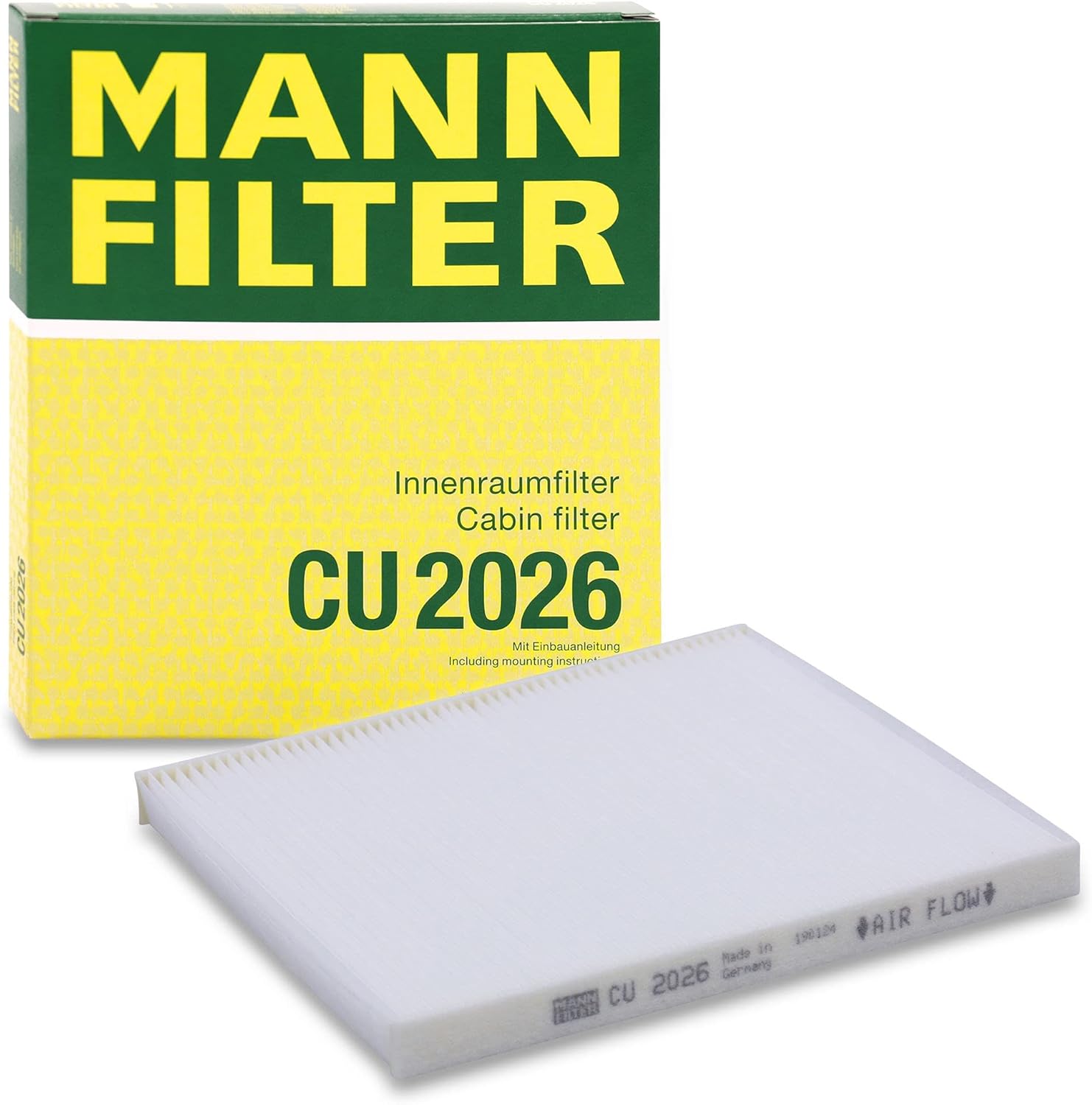 MANN-FILTER CU2026 Filter, interior air