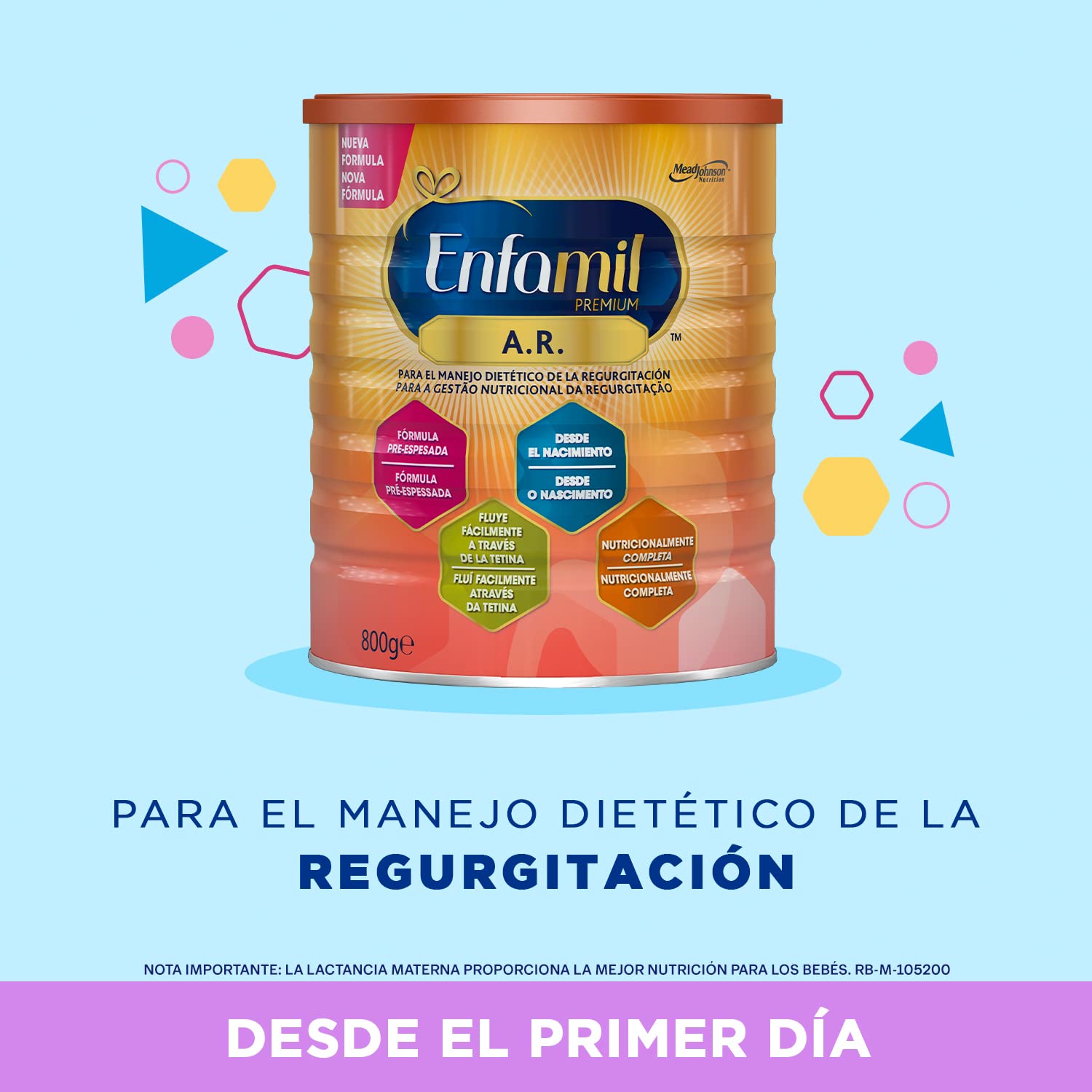 Enfamil A.R. Fórmula para el Manejo Dietético de la Regurgitación, 800g