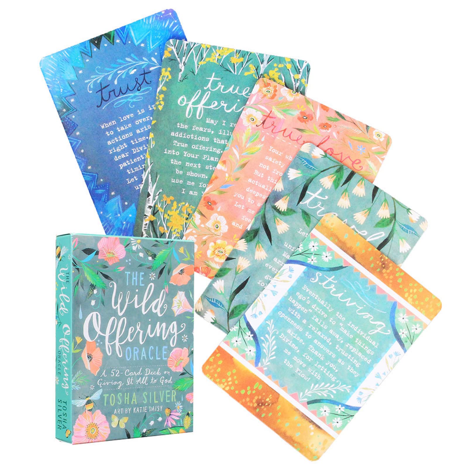 Amazon.com: Bewish Tarot Cards-The Wild Offering Oracle Card, A 52-Card Deck  on Giving at The to God, Clarification and Complement Readings Fortune  Telling Game : Toys & Games
