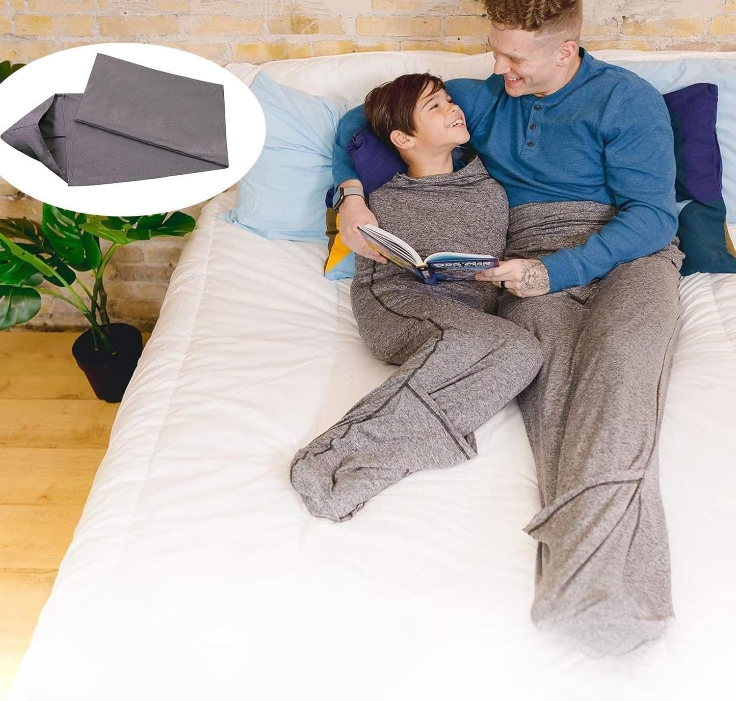 Compression Sleep Sack, Ultra-Lightweight Wearable Blanket for Better, Hooded Sleep Pod for Enhanced Comfort, Stress & Anxiety Relief, Breathable Stretch Fabric, Oversize Sleep Sack(Small) Durable des