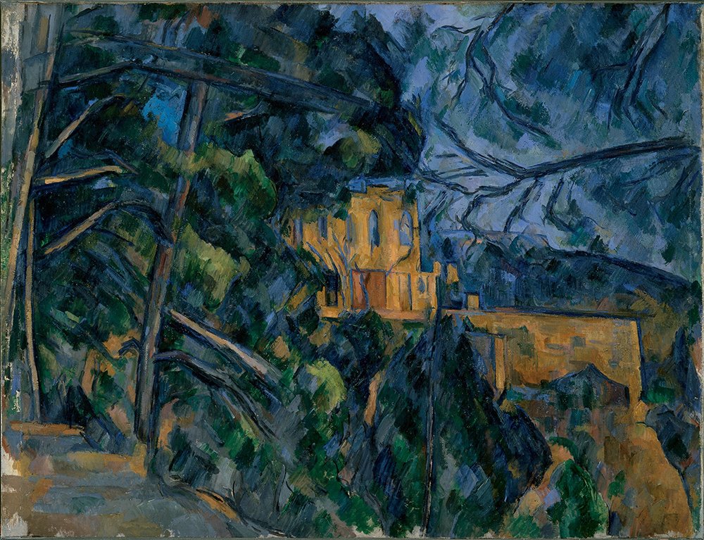 Affiche Paul Cézanne In the Night grand tableau pour salon contemporain